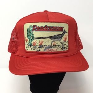 Vintage Arizona RoadRunner Red Snap Back Hat